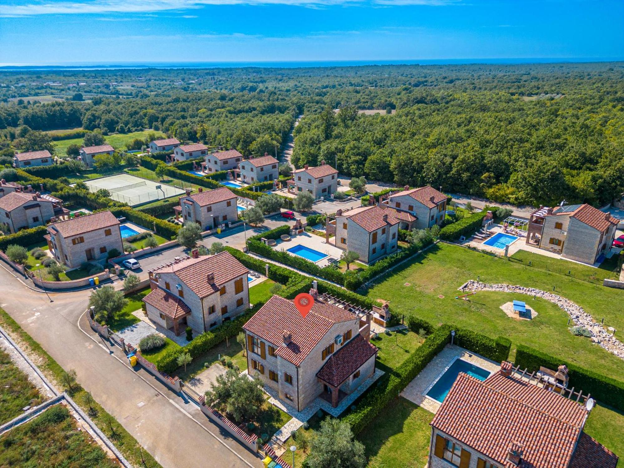 Villa Paradis 6 Juršići Exteriér fotografie